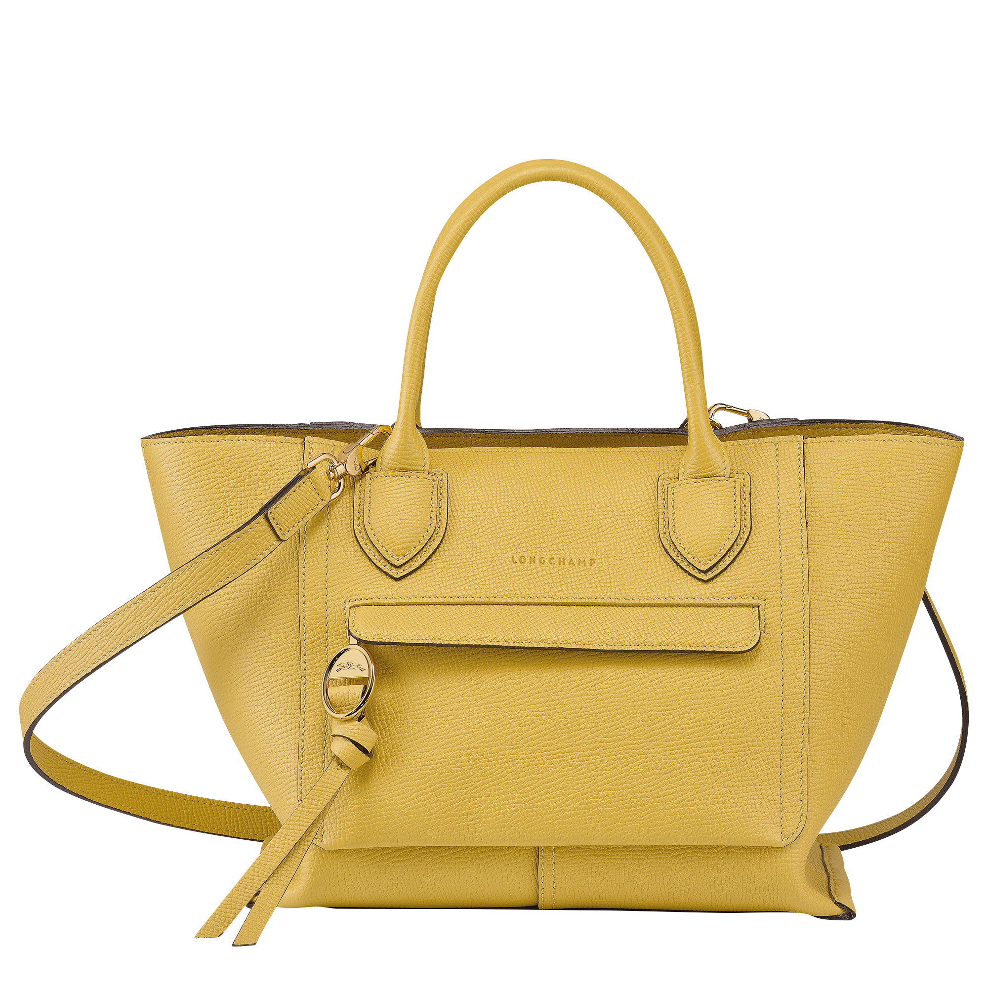 Longchamp discount yellow tote