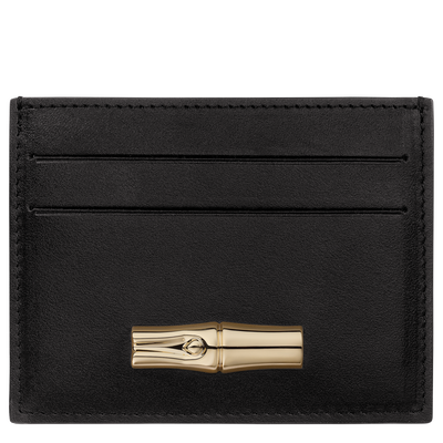 Porte-cartes Le Roseau , Cuir - Noir