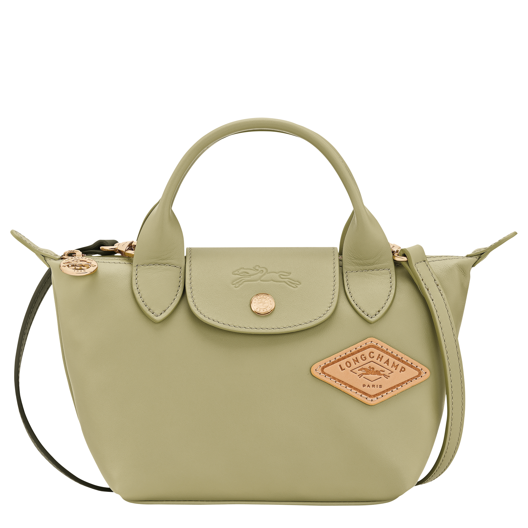Le Pliage Xtra Handbag XS, Almond Green