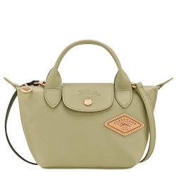 Le Pliage Xtra XS Handbag , Almond Green - Leather