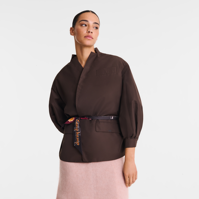 null Giacca kimono,  Moka