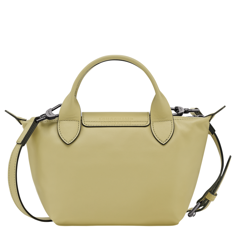 Borsa con manico XS Le Pliage Xtra , Pelle - Pistacchio  - View 4 of  6