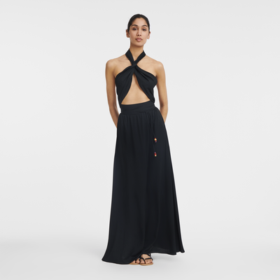 null Robe longue, Noir