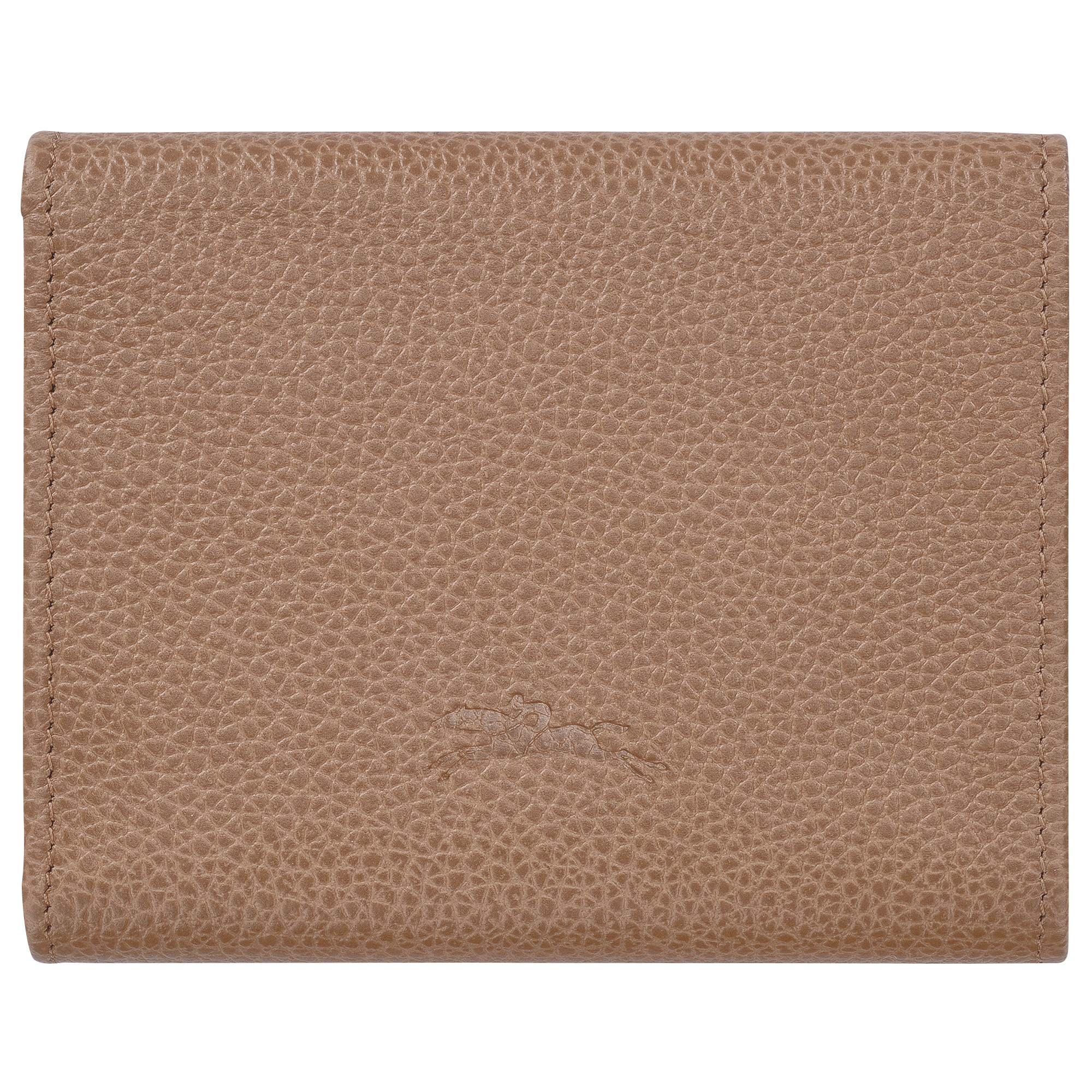 Le Foulonn&eacute; Compact wallet, Biscuit