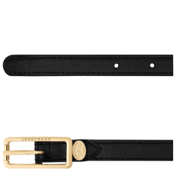 &Eacute;pure Ladies' belt , Black - Leather