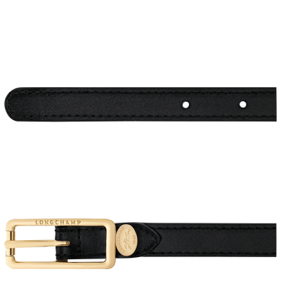 &Eacute;pure Ladies' belt , Black - Leather