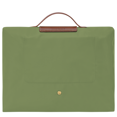 Le Pliage 原創系列 公事包 S , 苔蘚綠色 - 再生帆布 - 查看 3 5