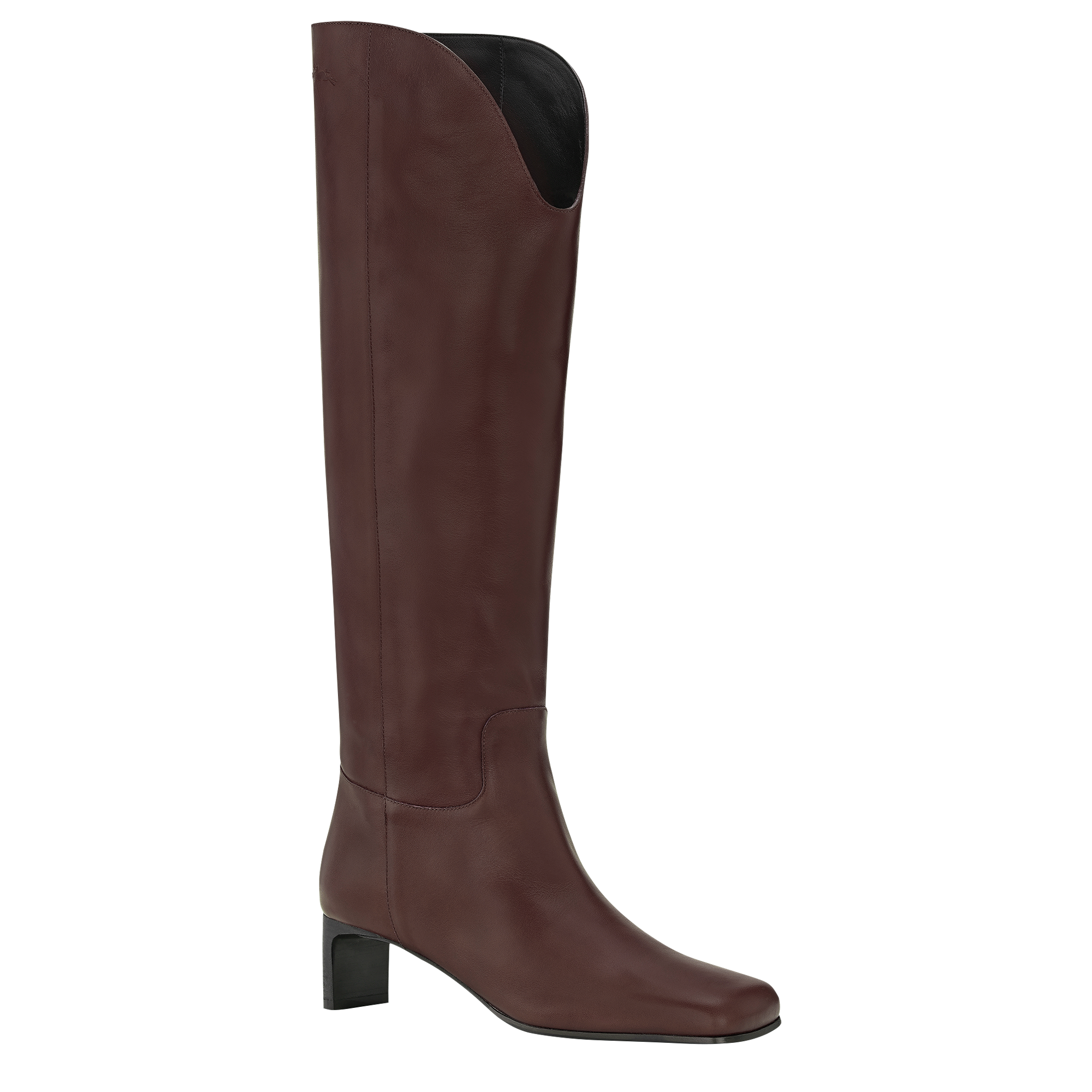 La Cavali&egrave;re Botas com salto, Castanho mocha