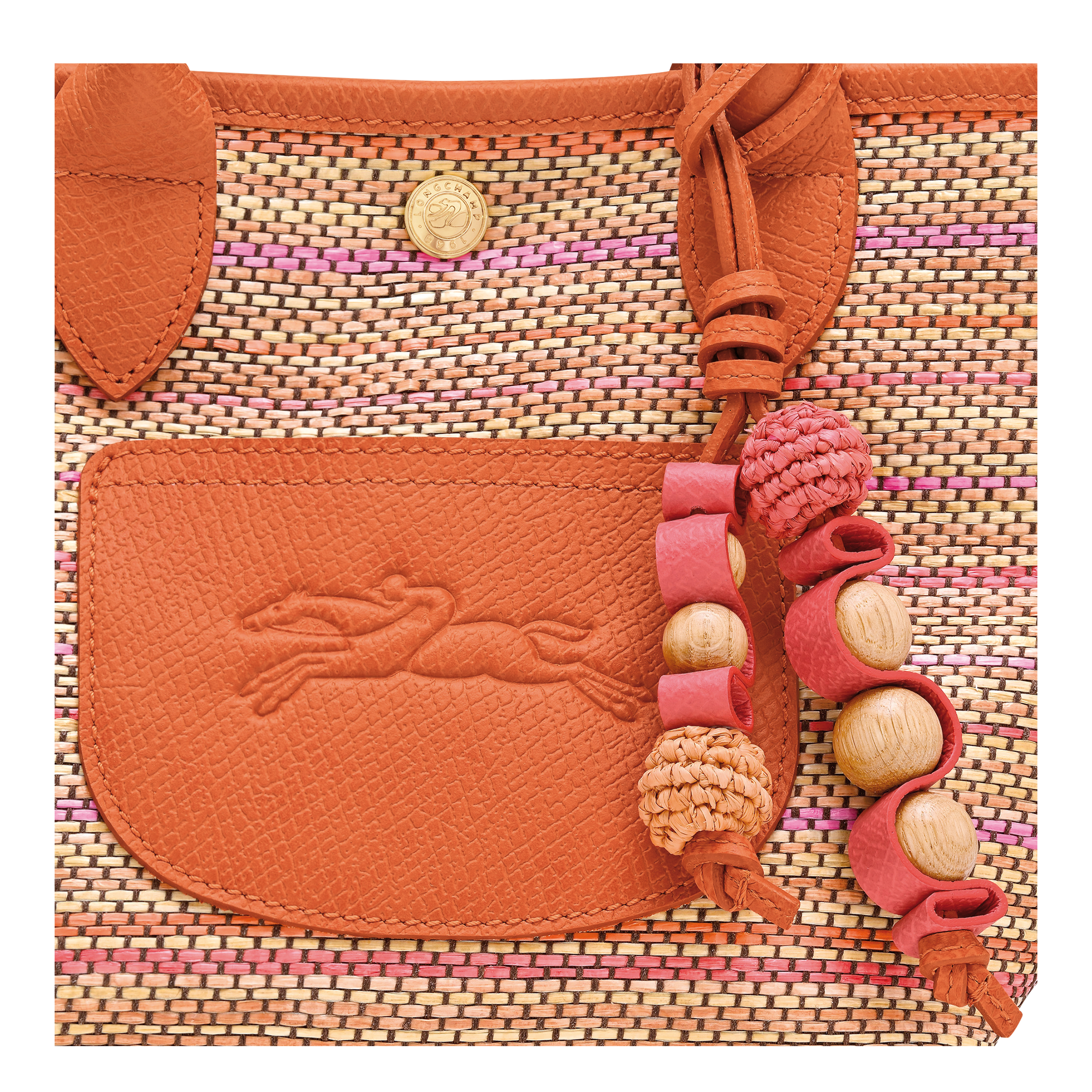 Le Pliage Collection Basket bag XS, Rainbow