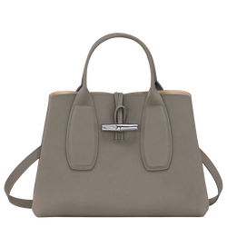 Handtasche M Le Roseau , Leder - Turteltaube