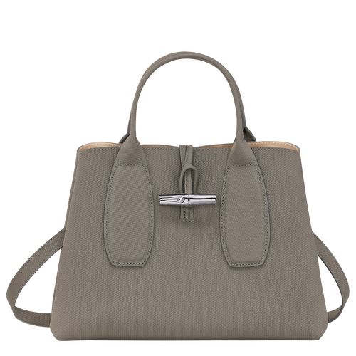 Roseau M Handbag Turtledove - Leather | Longchamp