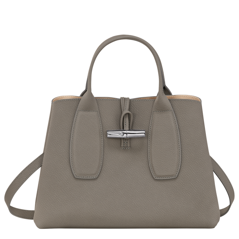 Le Roseau M Handbag , Turtledove - Leather  - View 1 of 6