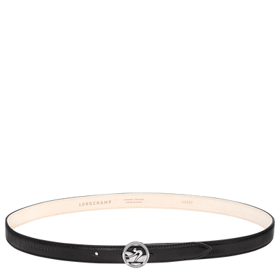 女士腰帶 , 黑色 - 皮革