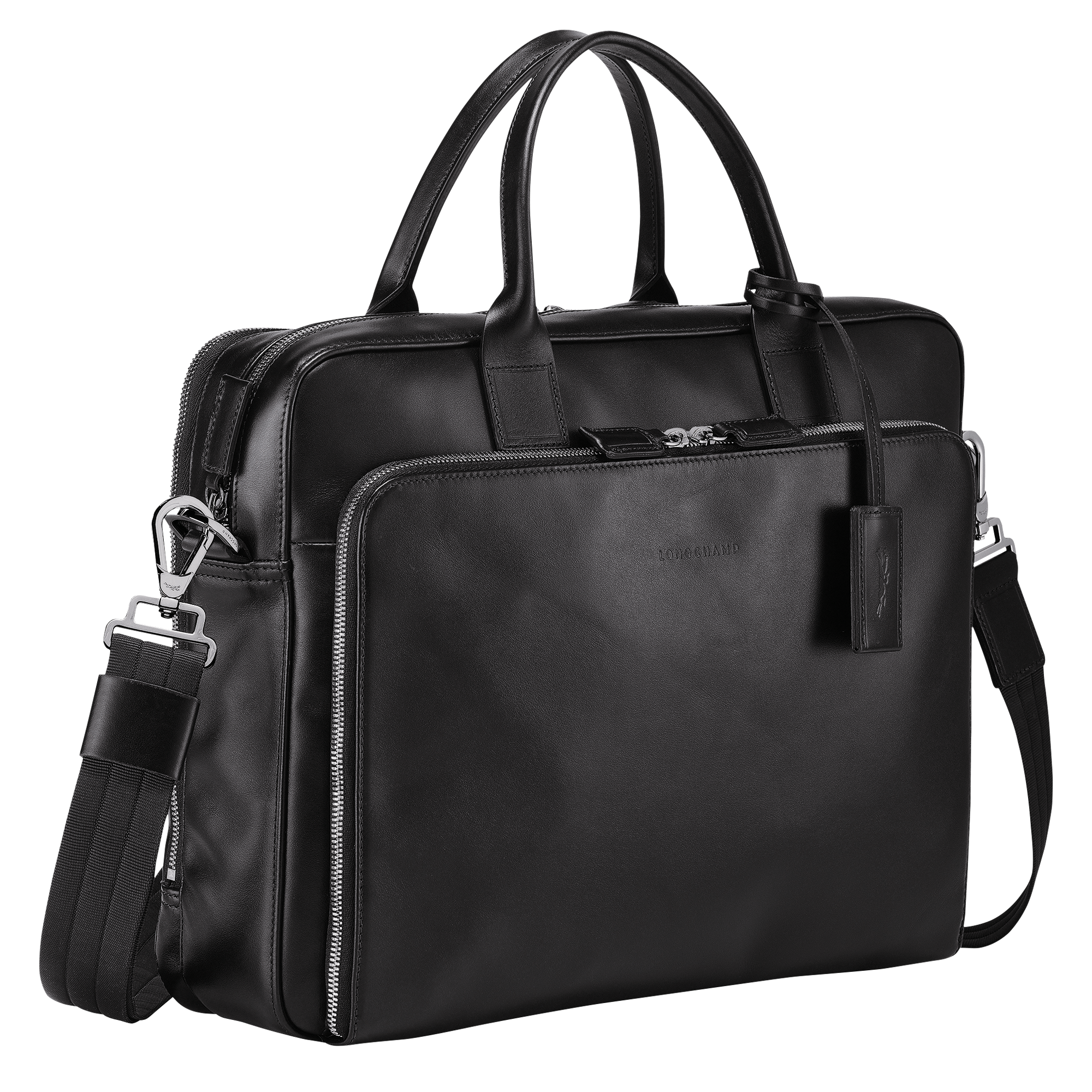 porte document longchamp toile