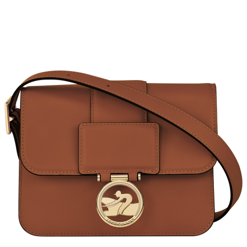 Box-Trot S Crossbody bag , Cognac - Leather - View 1 of  2