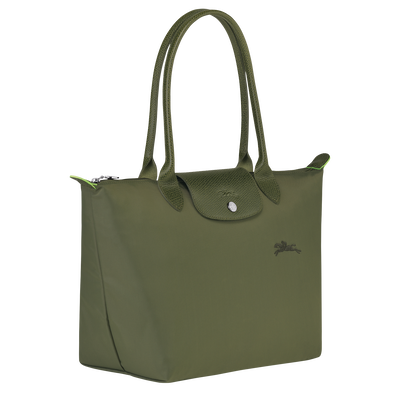 Le Pliage Green Schoudertas M, Groen