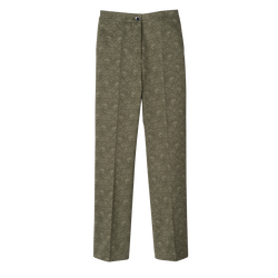 Trousers , Laurel - Printed gabardine