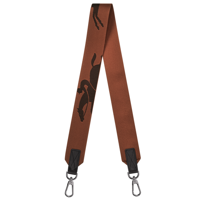 Longchamp 3D Schulterriemen, Cognac