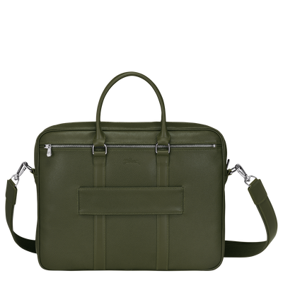 Le Foulonné Briefcase S, Khaki