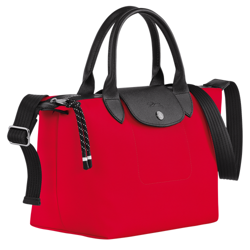 Le Pliage Energy S Handbag , Poppy - Recycled canvas - View 3 of  5