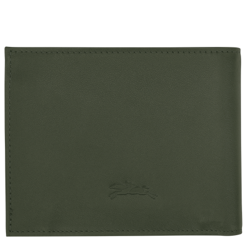 Longchamp sur Seine Wallet , Khaki - Leather - View 2 of  3