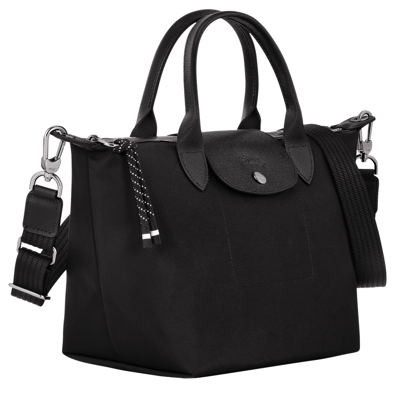 Le Pliage Energy S Handbag , Black - Recycled canvas  - View 3 of  6