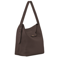 Le Cadence L Shoulder bag , Mocha - Leather
