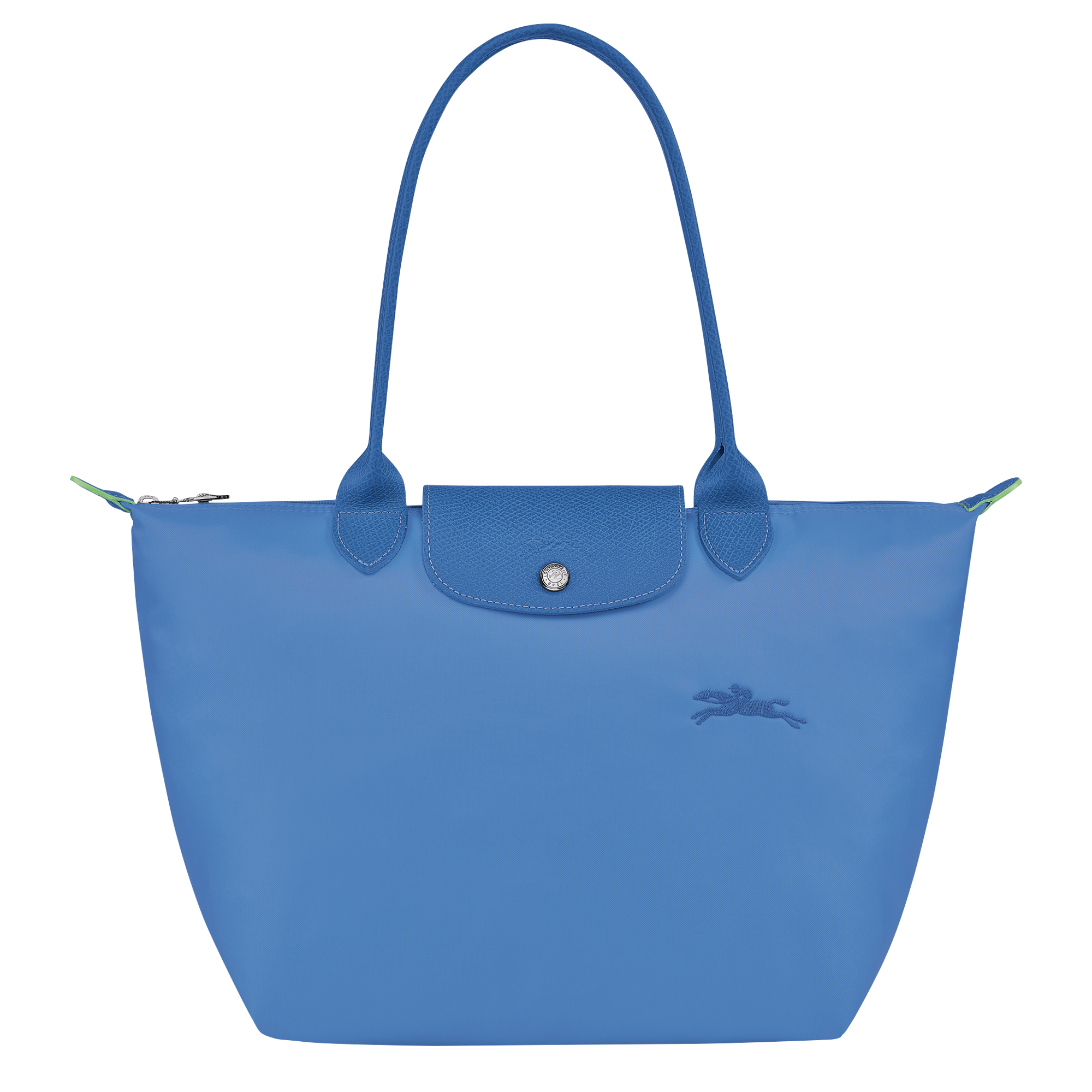 Le Pliage Green Tote bag M, Cornflower