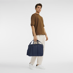 Aktentasche S Le Foulonné , Leder - Navy