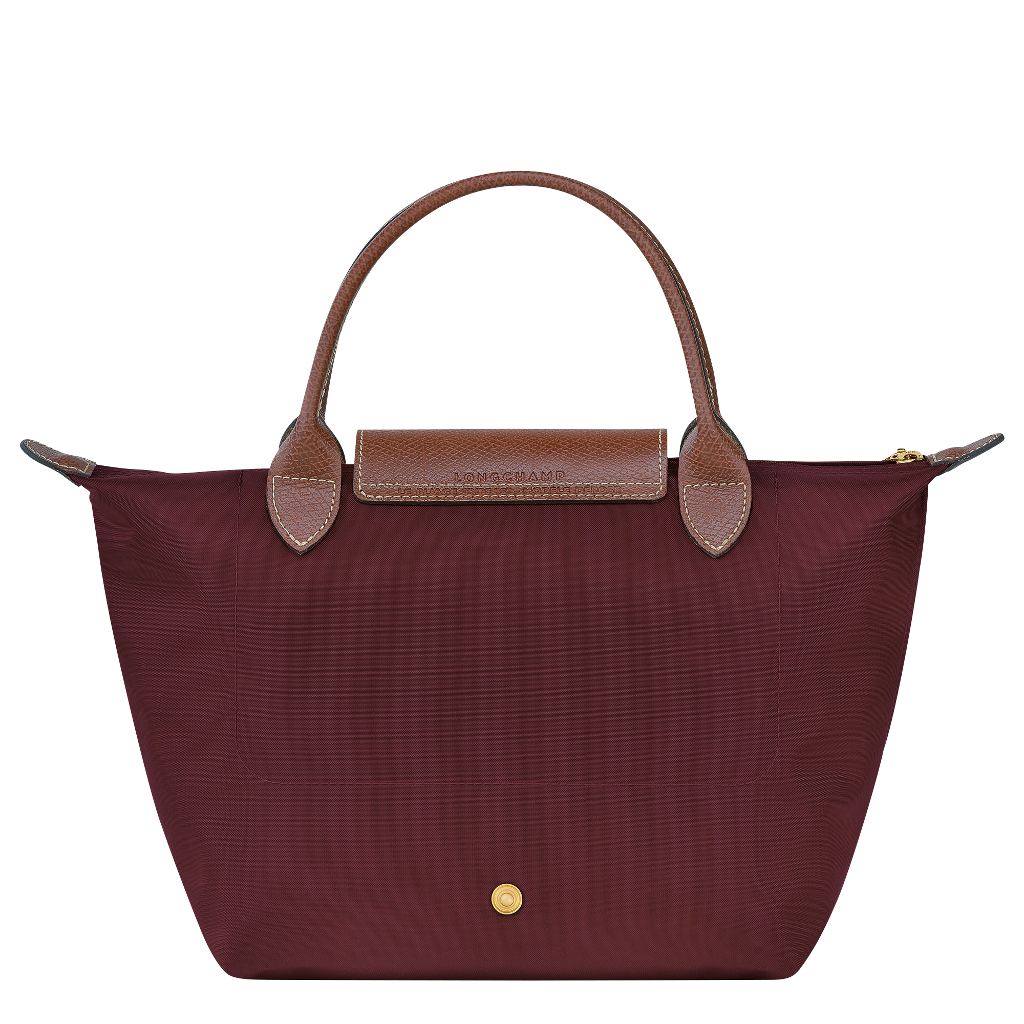 Handbag S, Burgundy - View 4 of
7 - zoom in Le Pliage Original Handbag S, Burgundy