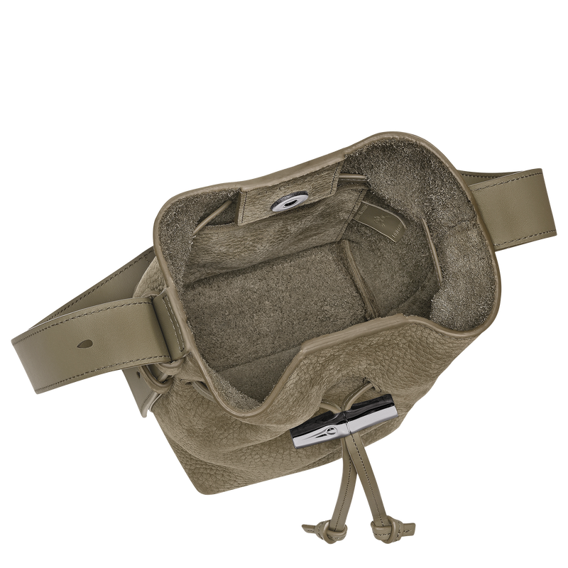 Le Roseau Bolso saco S , Cuero - Liquen  - Vista 5 de 7
