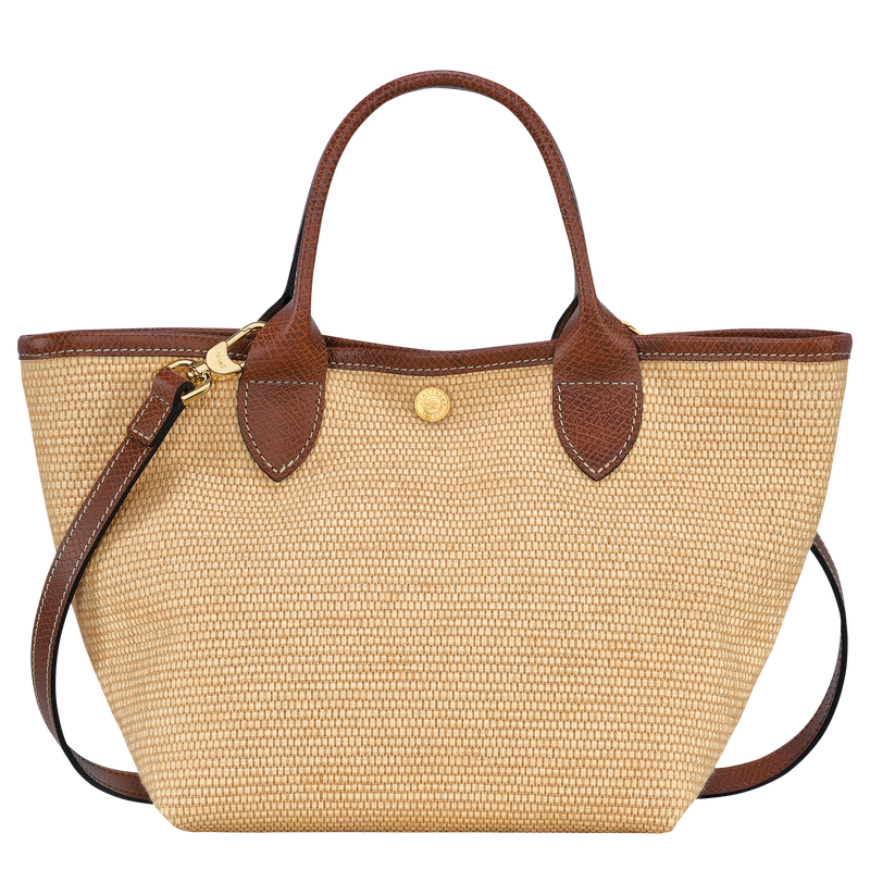 Le Panier Pliage S Basket bag , Brown - Canvas  - View 4 of  6