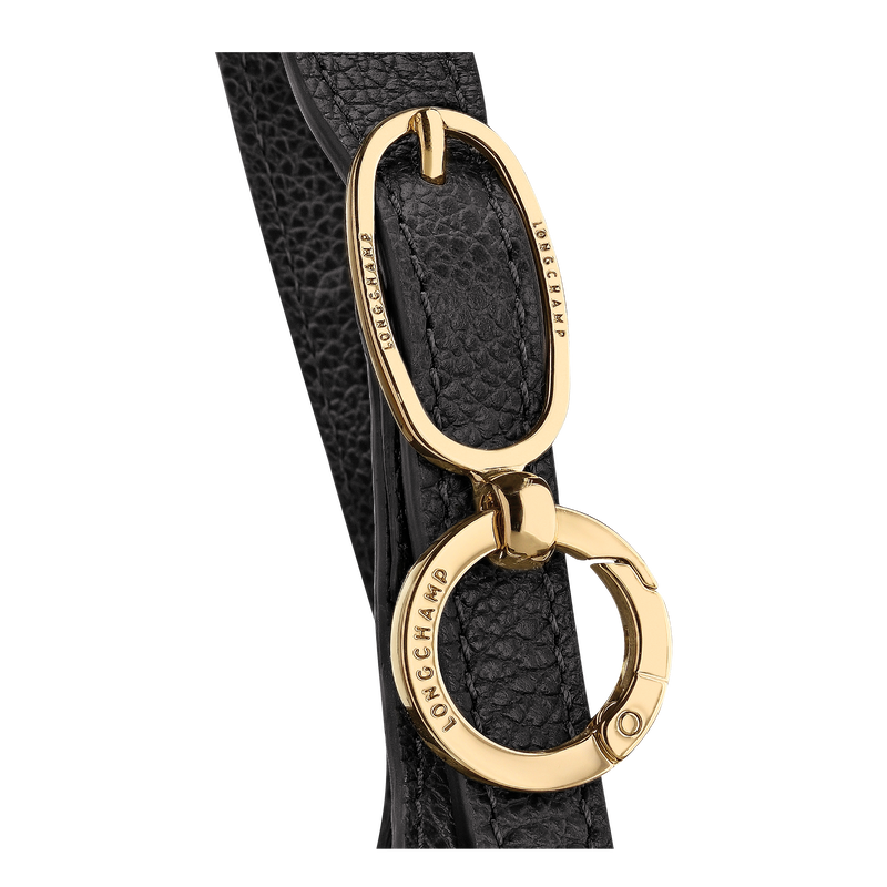 Le Foulonn&eacute; S 탑 핸들백 , 검정 - 가죽  - 7 이미지 보기 7