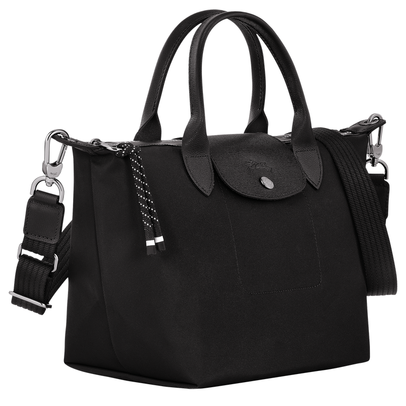 Le Pliage Energy S Handbag , Black - Recycled canvas  - View 3 of 6