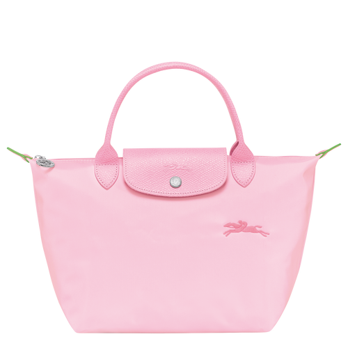 Le Pliage Green S Handbag , Pink - Recycled canvas - View 1 of  6