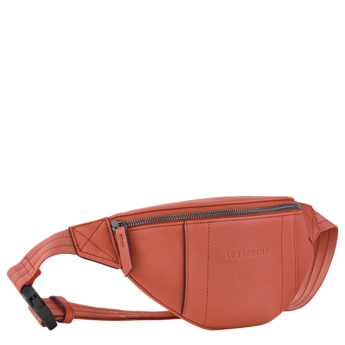Longchamp 3D S Belt bag , Sienna - Leather - View 3 of  4