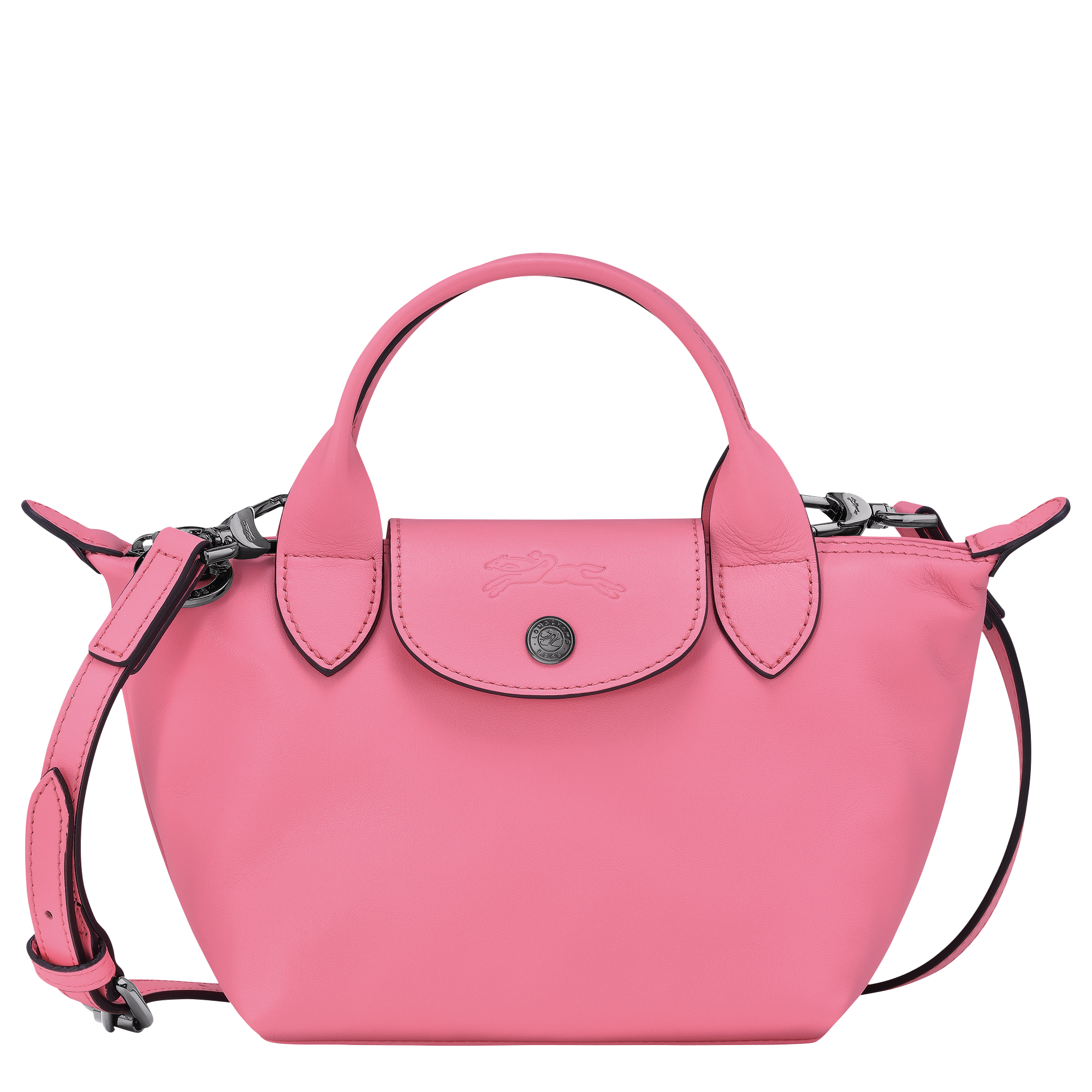 Le Pliage Xtra 手提包 XS, 粉紅色