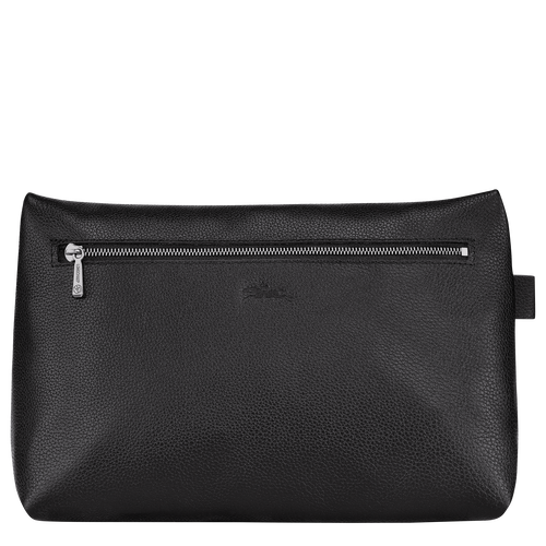 Le Foulonné Toiletry case , Black - Leather - View 3 of 3