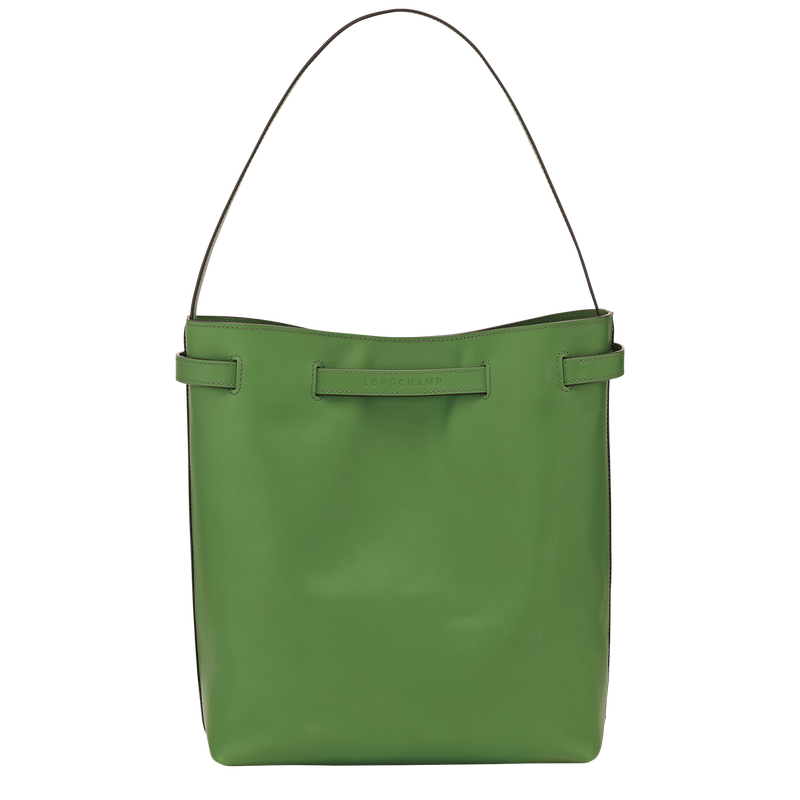 Le Smart Bolso de hombro L , Cuero - Matcha  - Vista 3 de 5