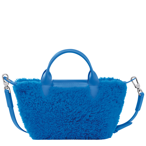 Le Pliage Xtra XS Handbag , Cobalt - Leather - View 4 of  4