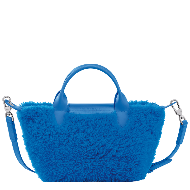 Le Pliage Xtra XS Handbag , Cobalt - Leather  - View 4 of  4