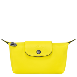 Le Pliage Xtra Pouch , Lemon - Leather