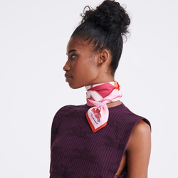 Longchamp University Silk scarf 70 , Ballerina - Silk