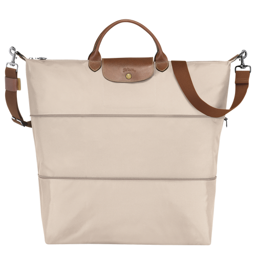 Le Pliage Original 旅行袋可擴展, 白紙色