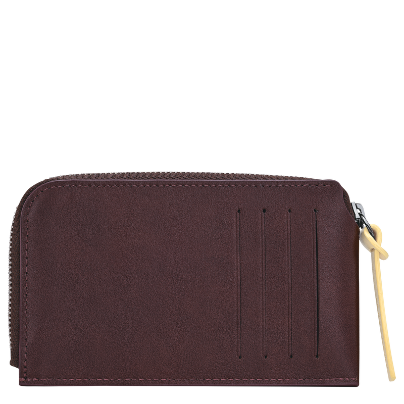 Karten-Etui Longchamp Pocket , Leder - Mokka  - Ansicht 2 von 2