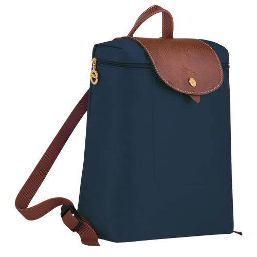 Le Pliage Original Backpack , Navy - Recycled canvas - View 3 of  5