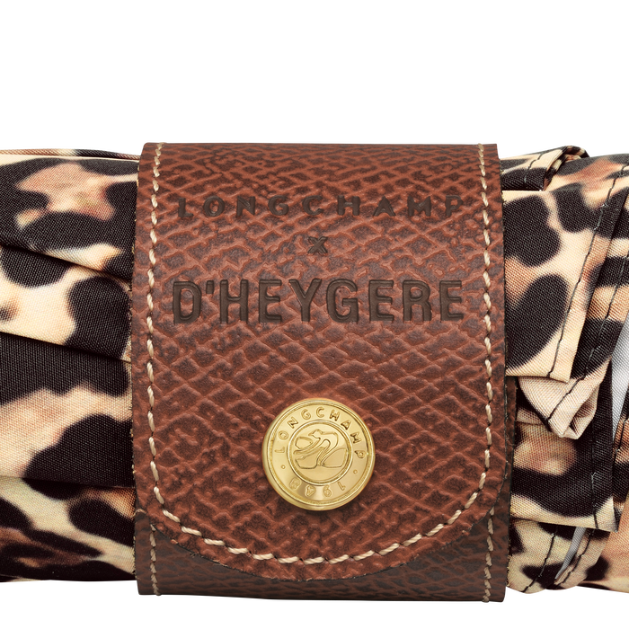 Longchamp X D'heygere Ombrello,  Stampa pantera