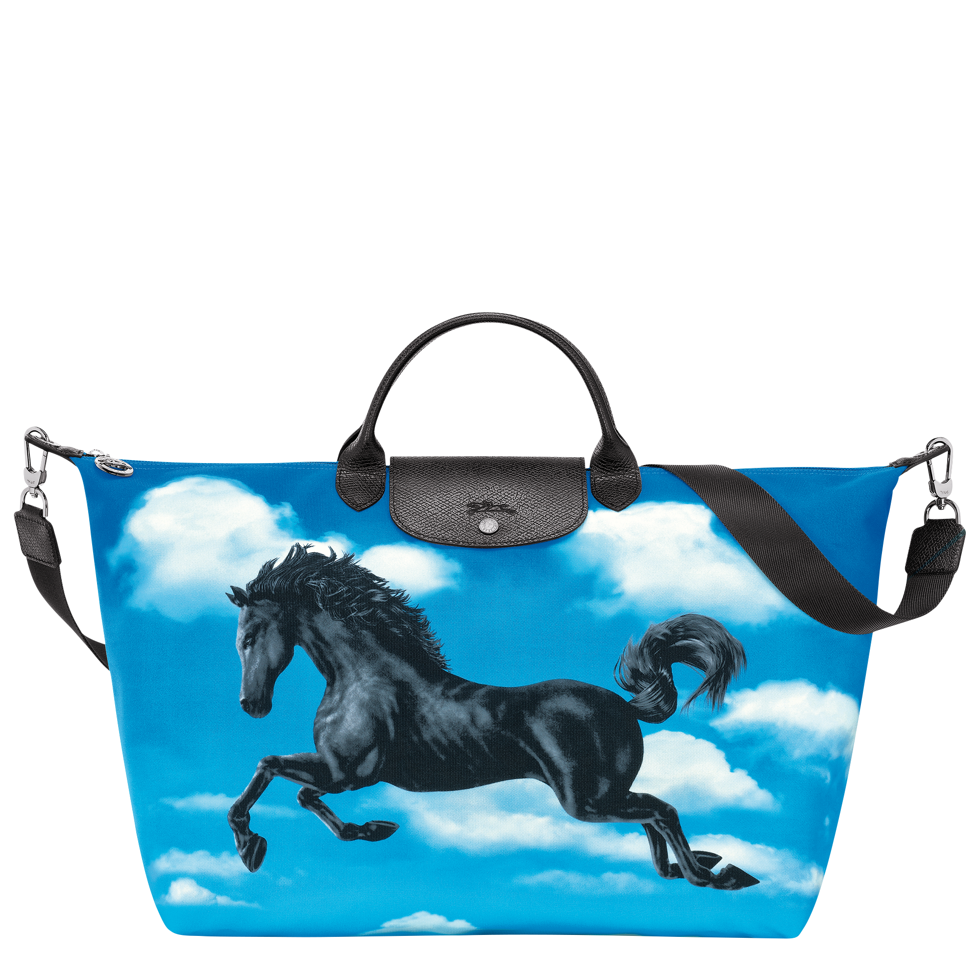 Longchamp x ToiletPaper Sac de voyage L, Nuage