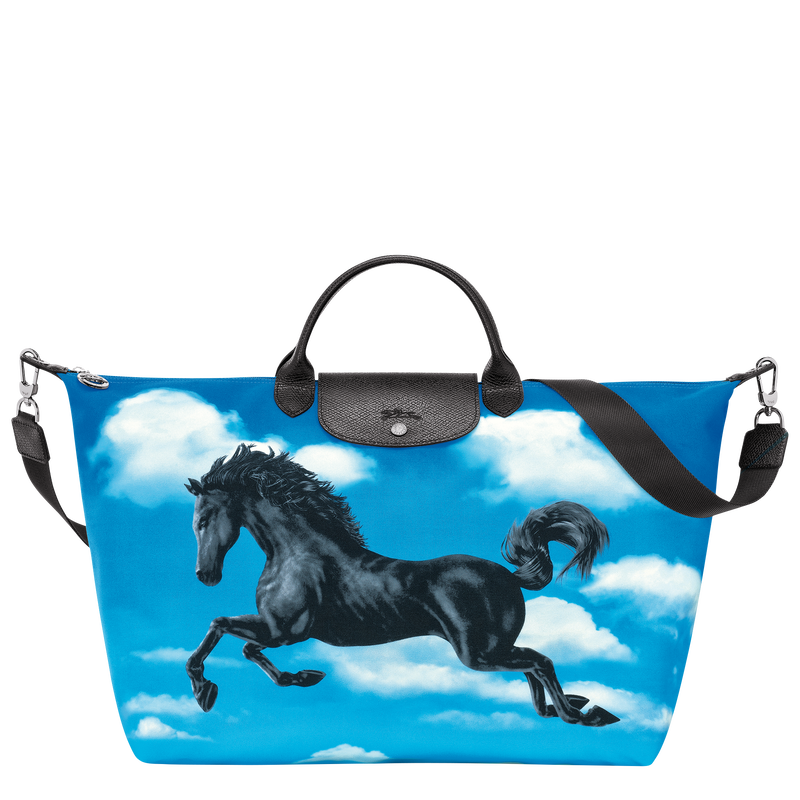Sac de voyage S Longchamp x ToiletPaper , Toile - Nuage  - Vue 1 de 5