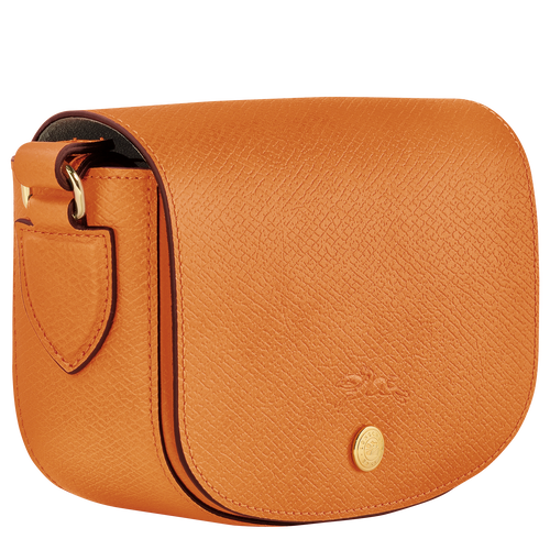 Épure XS Crossbody bag , Apricot - Leather - View 3 of  4